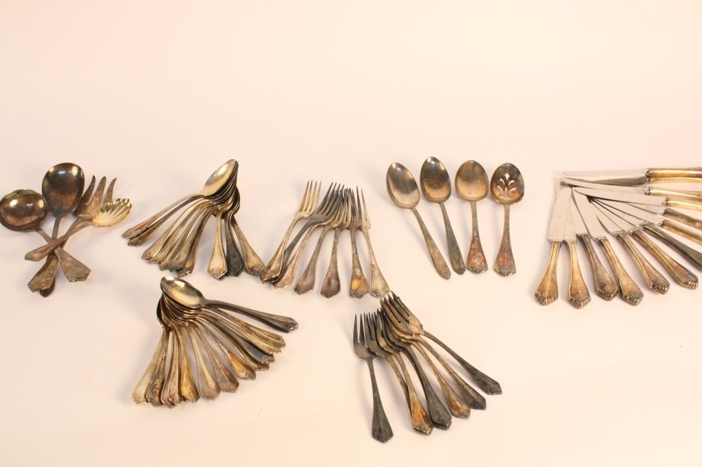 Silver Plate Service for 12 (1 of 6)