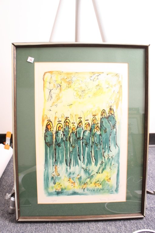 YANNI POSNAKOFF Fallen Angel Lithograph (1 of 6)