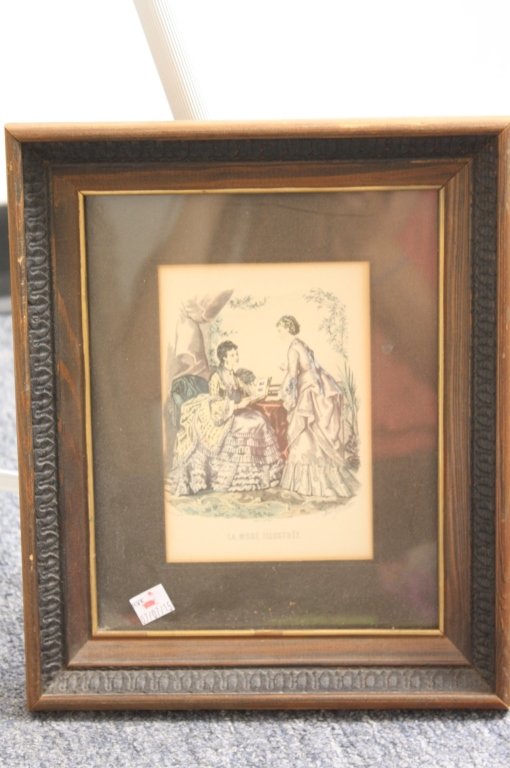 A. Coudouye La Mode Illustree signed  print (1 of 4)