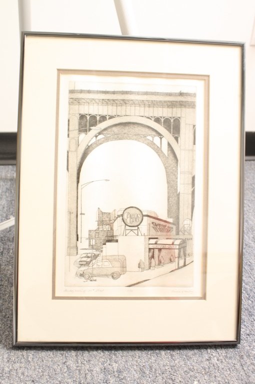 DONALD A. MACKAY signed etching (1 of 6)