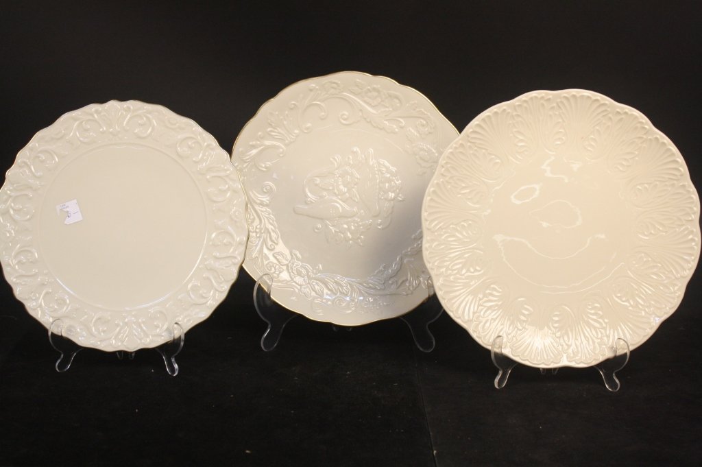 LENOX  3 Decorative China Platters (1 of 8)