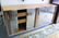 Mid Century Modern Mirror Metal Sideboard,