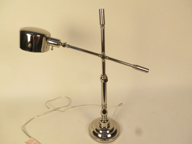 Mid-Century Modern Metal Desk Lamp (1 of 7)