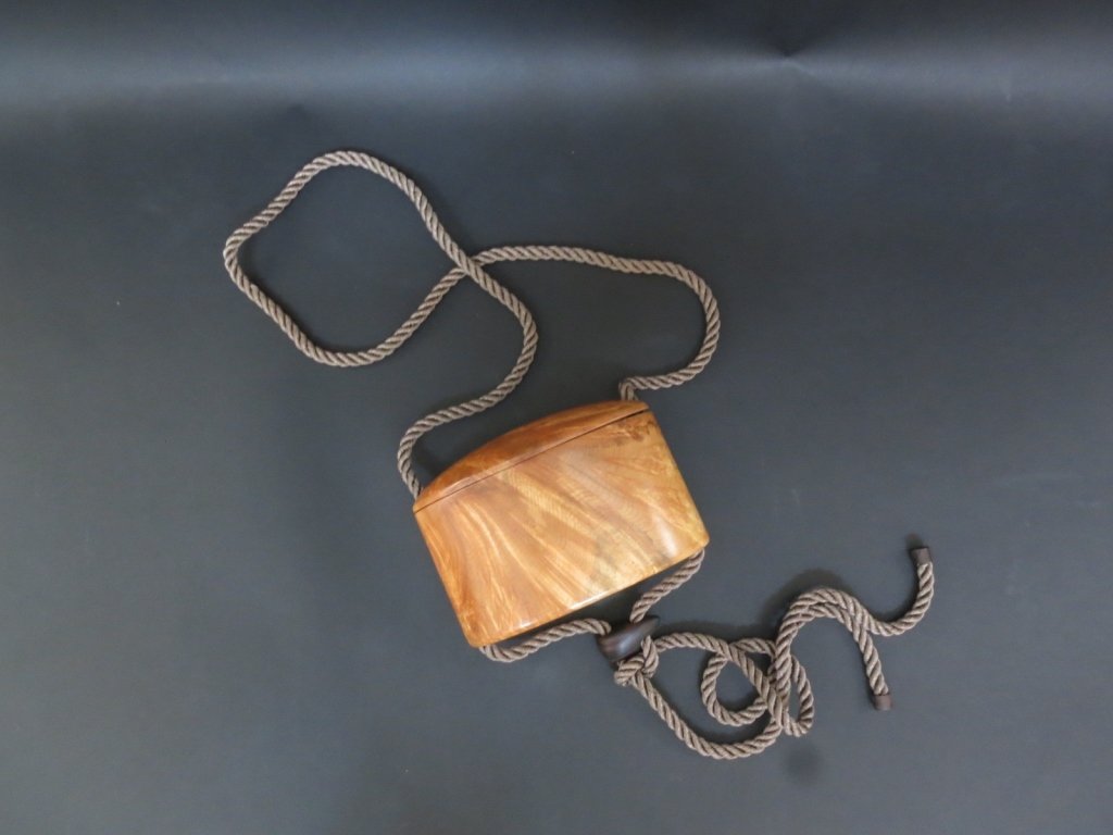 Small Cross-body carrying case with rope strap (1 of 4)