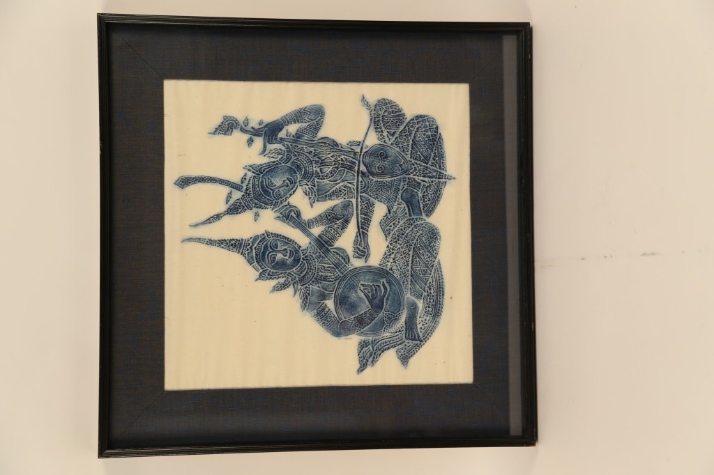 Three Temple Rubbing Thailand Monkey Guard (1 of 10)