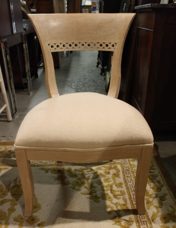 KREISS carved upholstered Side chair (1 of 7)