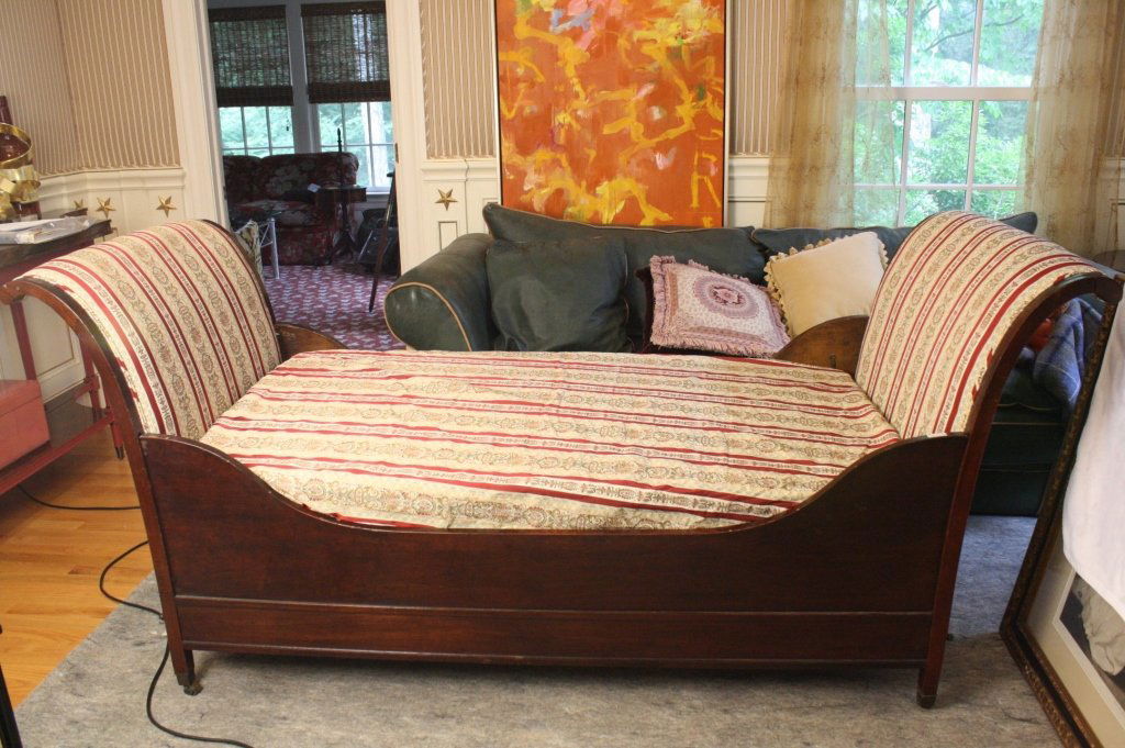 Antique Empire French Day Bed C.1850 (1 of 8)