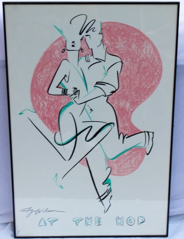 TY WILSON Vintage Sock Hop Poster (1 of 5)