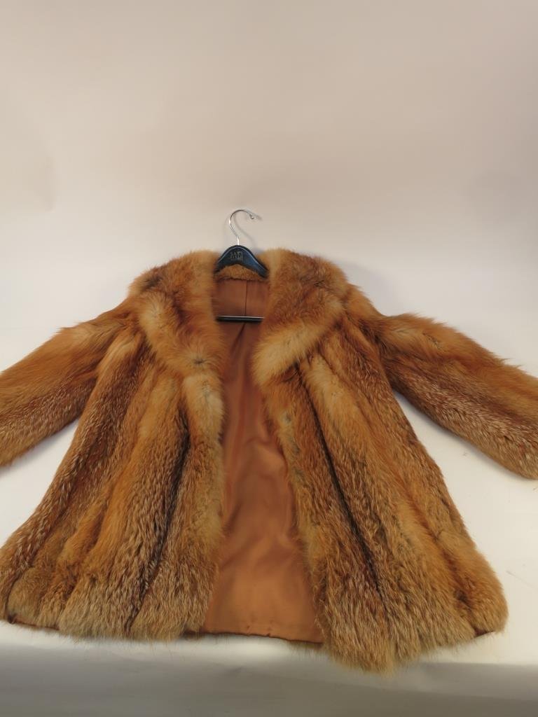 Red Fox Fur Jacket (1 of 3)