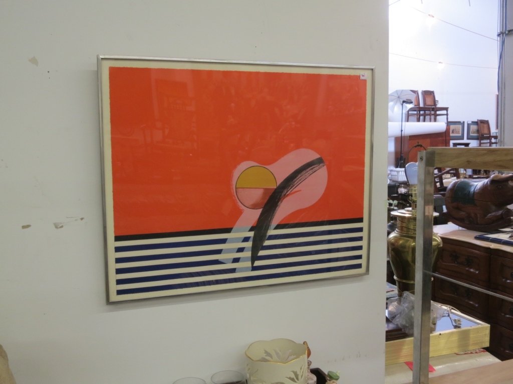 HODGKIN Signed Abstract Litho 59/75 (1 of 3)