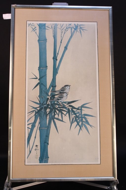 Pair signed Asian Artworks (1 of 6)