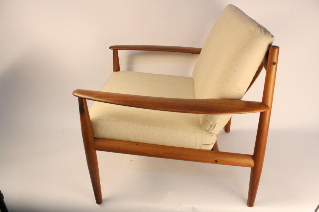 Pair GRETE JALK Teak Lounge Chairs c.1960s (1 of 9)