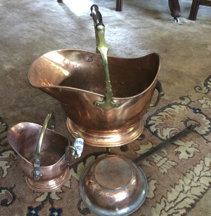 Group Lot 3 piece Antique Copper (1 of 10)