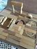 Antique Wooden Block Set and Chinese Checkers