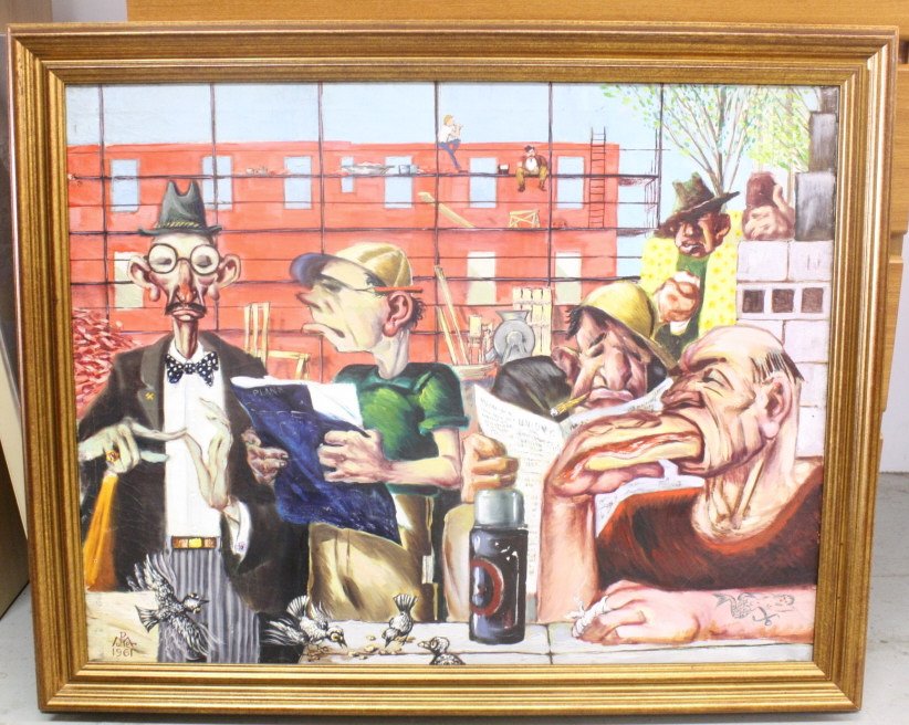 PAUL MULLER, Russian, Oil on Canvas (1 of 4)