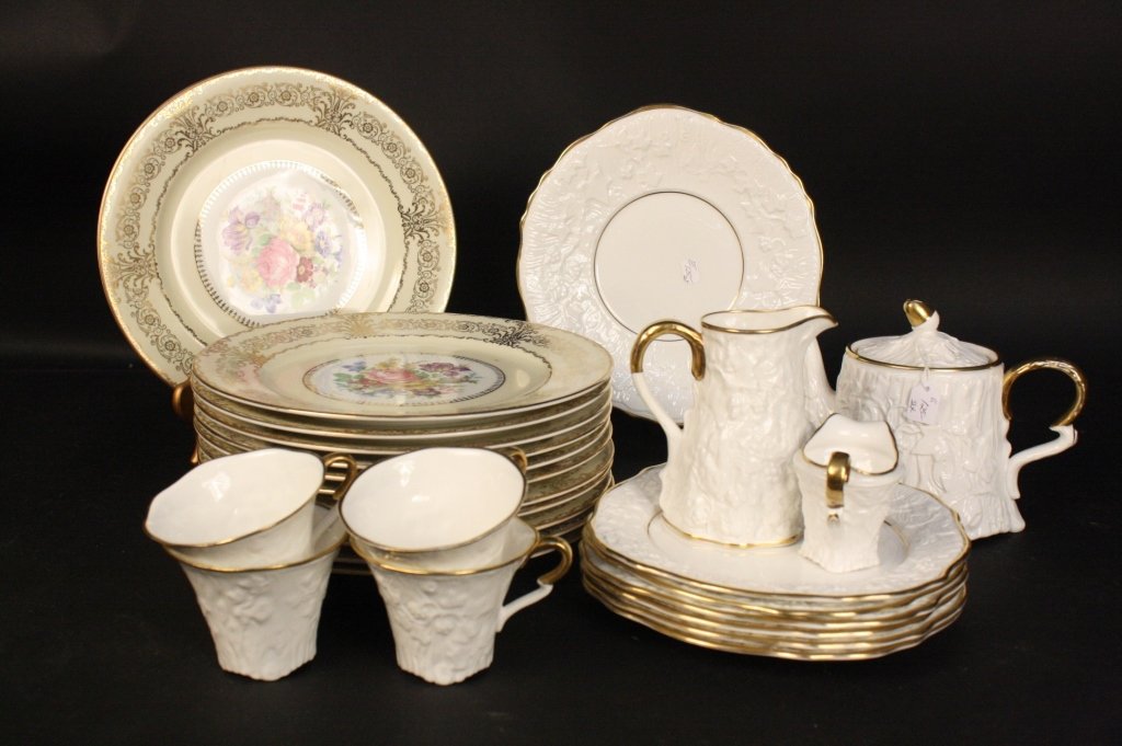 ROYAL STAFFORD CoffeeCake Set w. ROSENTHAL Dinner (1 of 10)