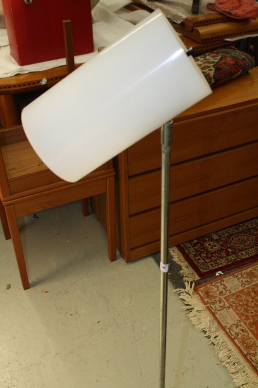 Mid Century Chrome Lucite Floor Lamp c. 1960s (1 of 3)