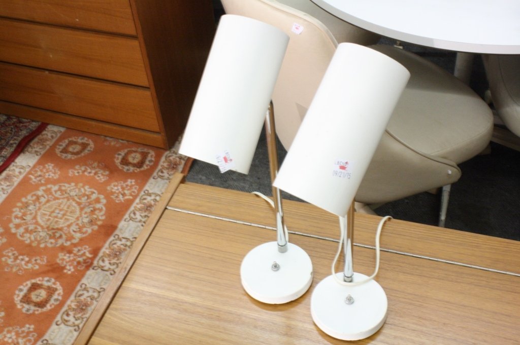 Mid Century Sonneman Style Kovacs Lamps c. 1960s (1 of 3)