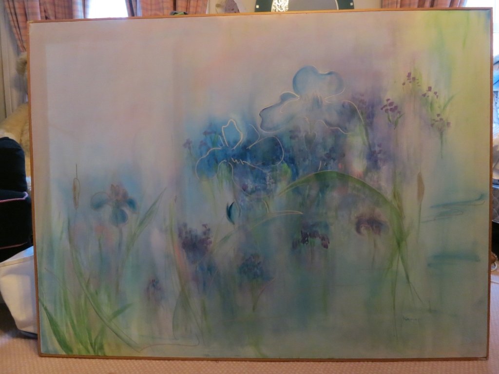 Contemporary Modern Abstract Oil on Canvas Lillie (1 of 6)