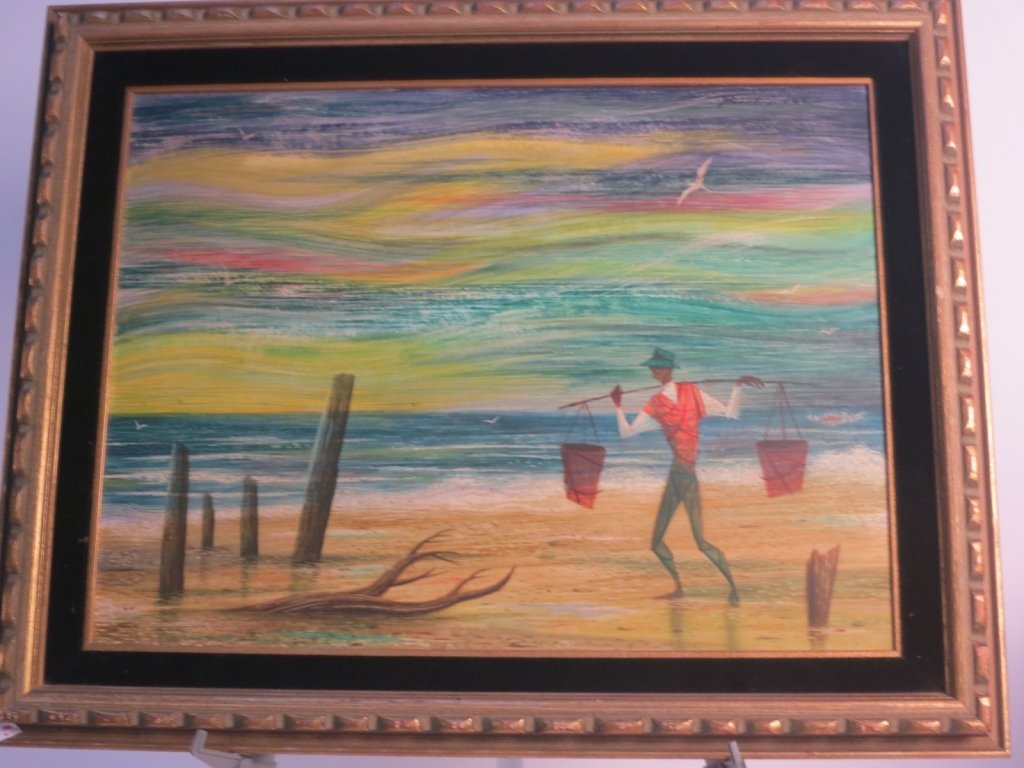 ROBERT J. LEE Paint on Wood (1 of 5)