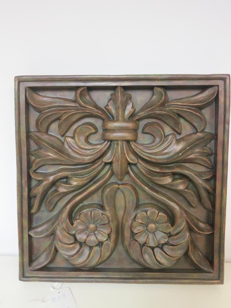 Hower Carved Wall Plaque (1 of 8)