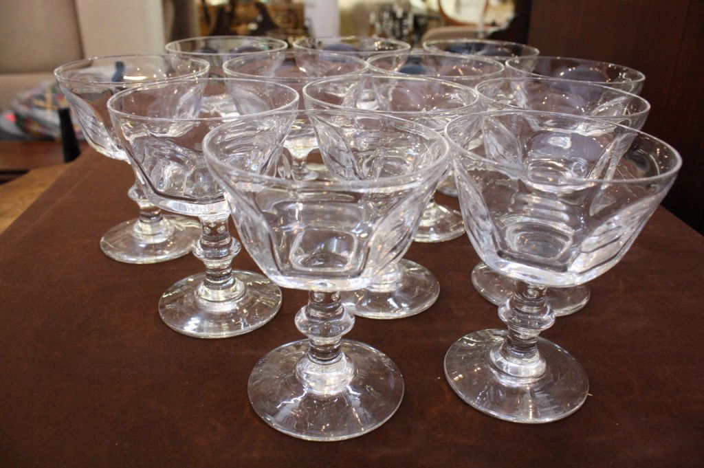 Twelve LENOX Crystal Stem Dessert Bowls (1 of 4)