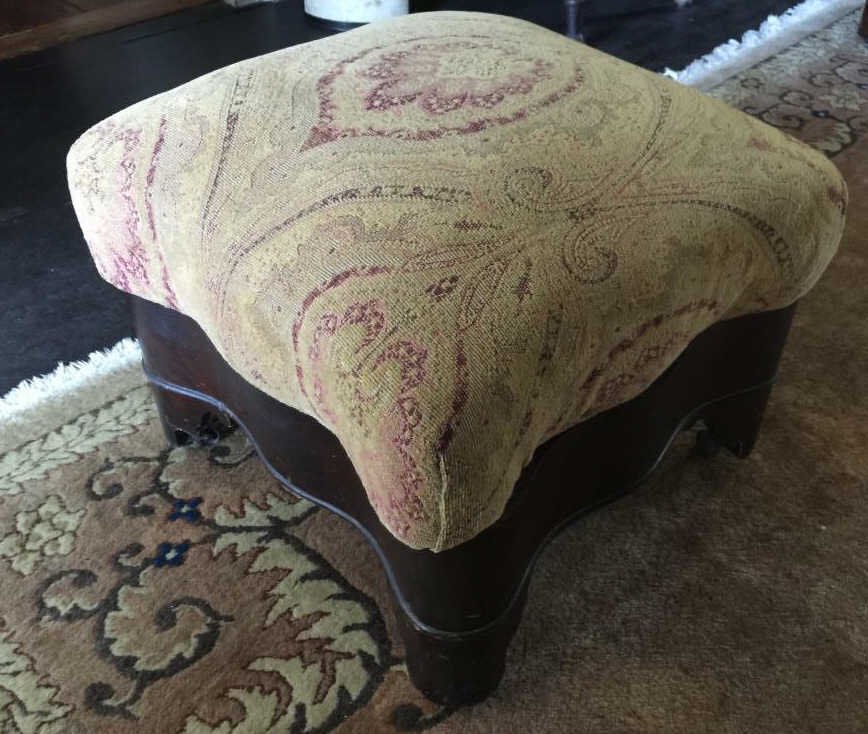 Antique Empire Period Ornate Foot Stool c. 19th c. (1 of 6)