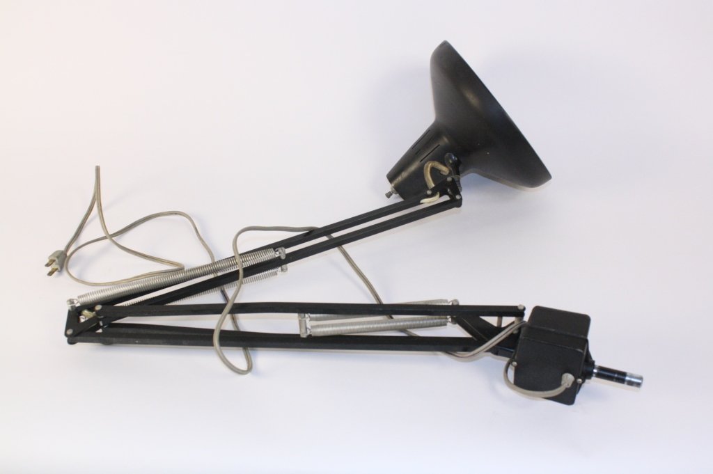 Mid Century Swedish Ledu Swing Arm Lamp (1 of 7)