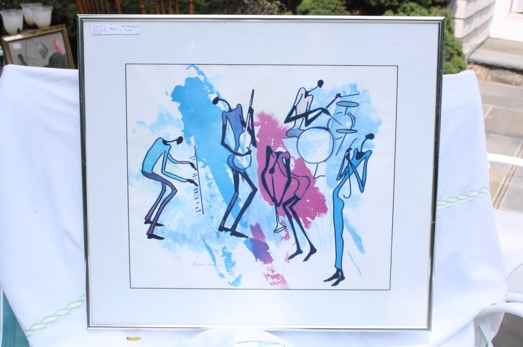 BYERR MAVERS Signed Band Print (1 of 2)