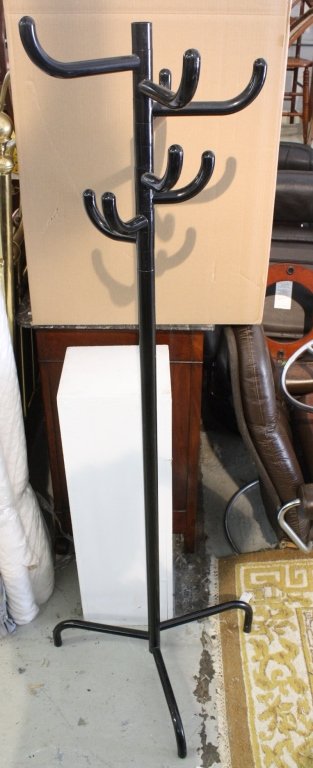 Mid Century Modern Coat Rack Black (1 of 4)