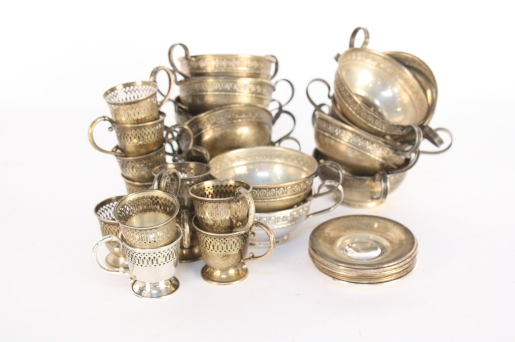Thirty Four Piece Sterling Silver Lot (1 of 1)