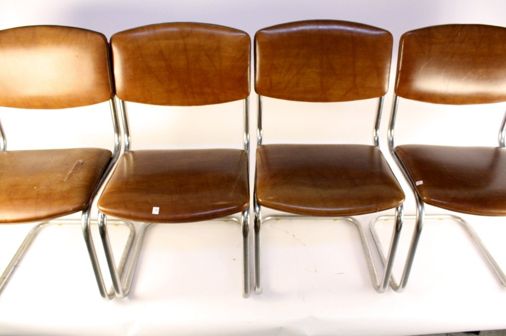Set of 4 Mid Century Dinning Chairs c. 1970s (1 of 9)