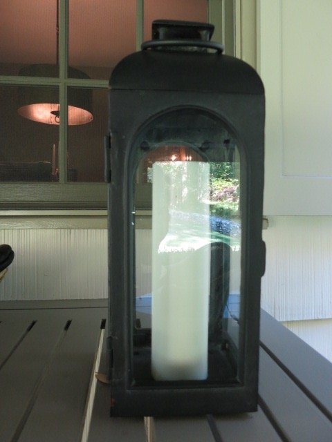 Four  Large RESTORATION HARDWARE Zink Lanterns (1 of 2)