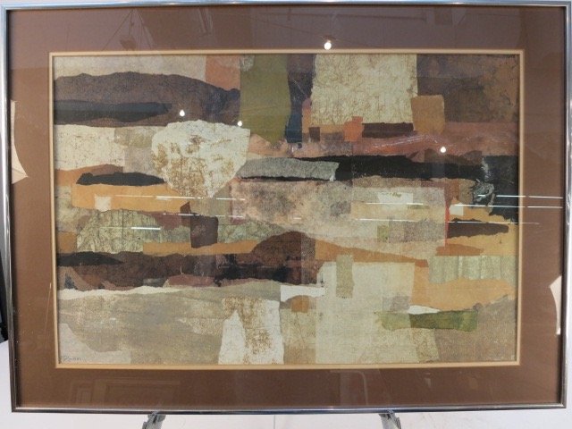 Two Pieces of Mixed Media Artwork (1 of 8)