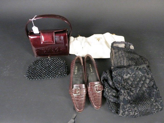 PRADA and DELMAN and Beaded Dress Top Evening Wear (1 of 10)