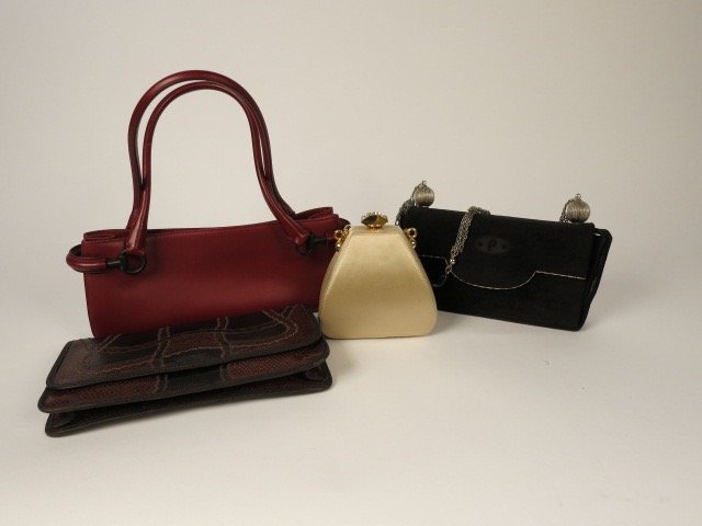 Group Lot of Four Designer Ladies Hand Bags (1 of 10)