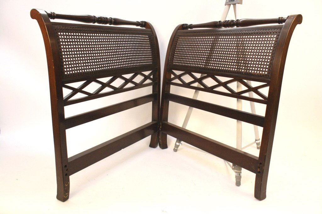 Custom Cot Size Mahogany Bed Frame (1 of 6)