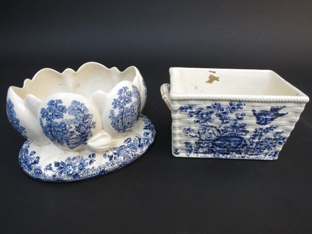 Antique English Centerpiece Bowls (1 of 4)