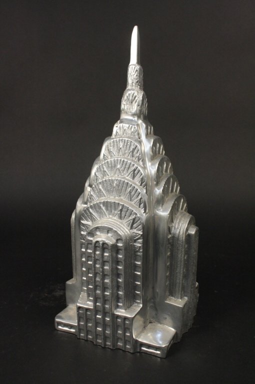 Aluminum Sculpture of Chrysler Building (1 of 4)