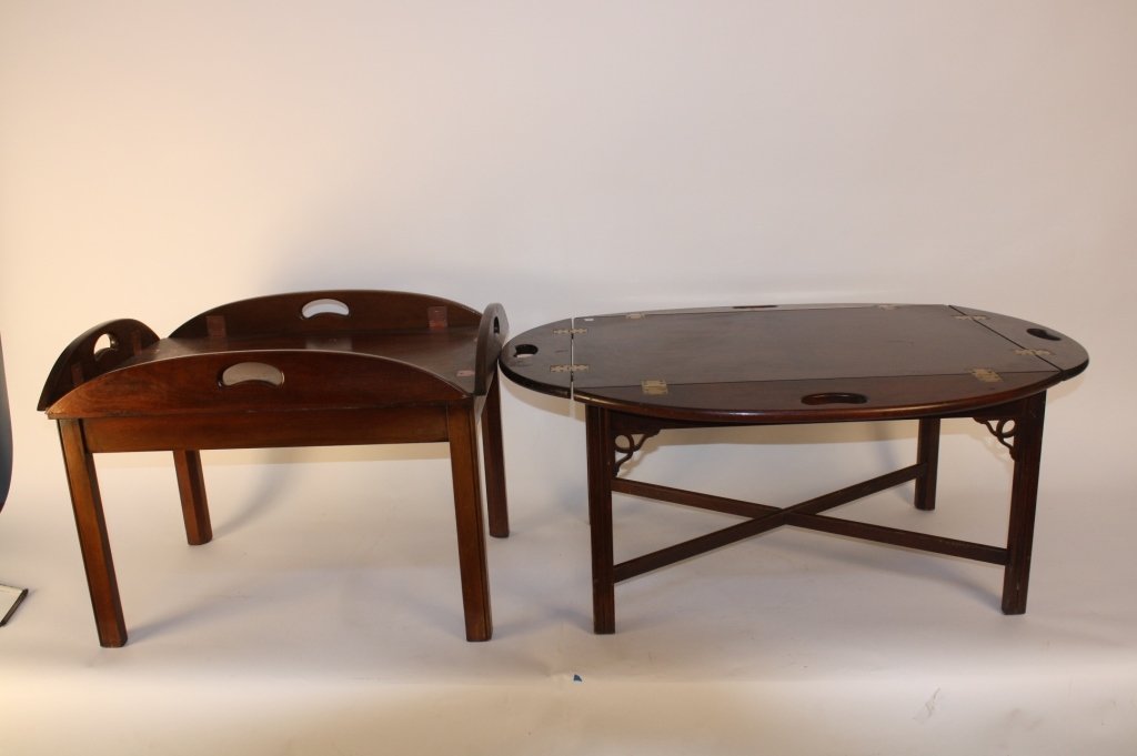 Pair Vintage Butler Tables FERGUSON and TRADITIONS (1 of 9)