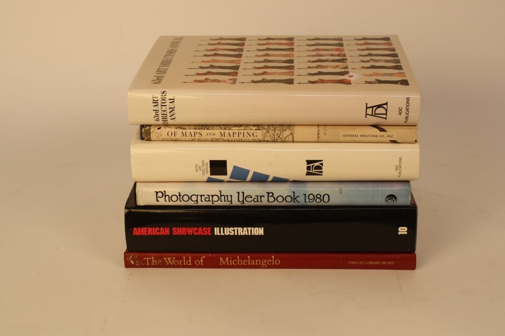 Group Lot 6 Art Books (1 of 2)