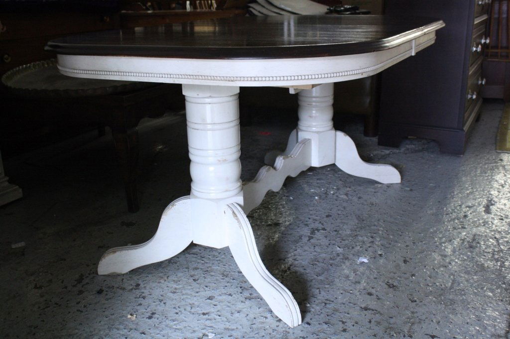 Painted Walnut top Kitchen Table (1 of 6)