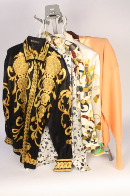 Vintage Couture ESCADA Group Lot of 5 Blouses (1 of 10)