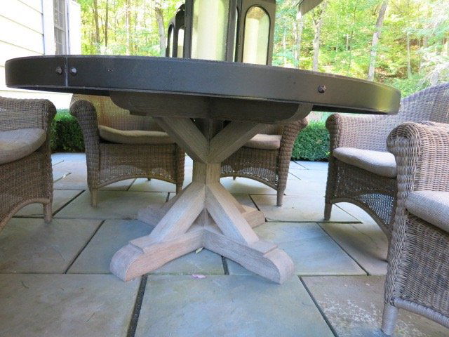 RESTORATION HARDWARE Zink Patio Table (1 of 4)