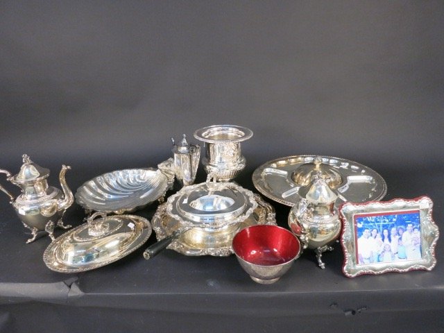 Group Lot of 11 Silver Plate Items (1 of 10)