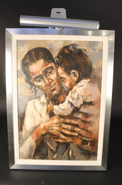 MOSHE GAT Mother Holding Child (1 of 6)