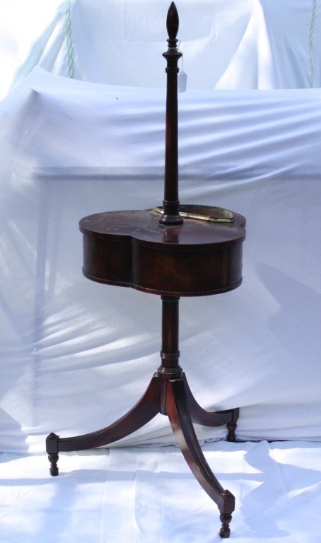 Victorian Mahogany Clover Leaf Form Smoking Table (1 of 6)
