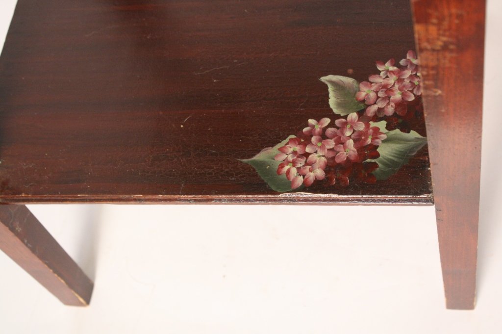 Hand Painted Signed Side Table (1 of 10)