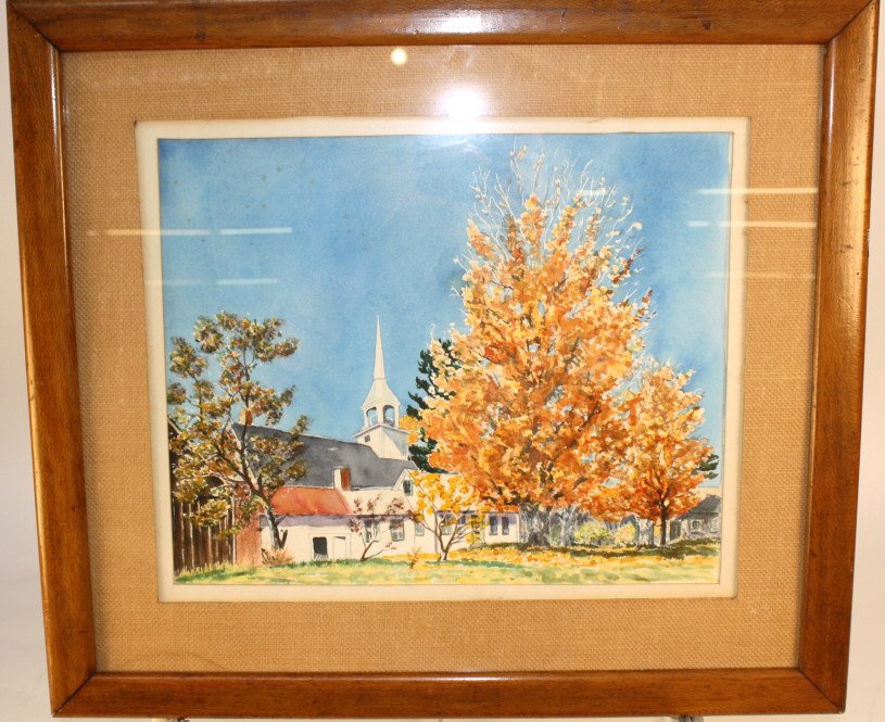 LATAILLE Fallt Festival, VT. Watercolor (1 of 4)