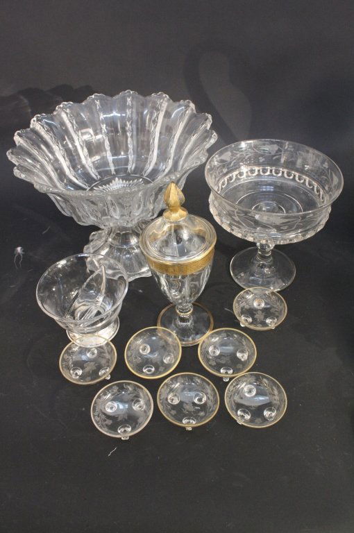 Lot of Antique Sterling and Crystalware (1 of 4)